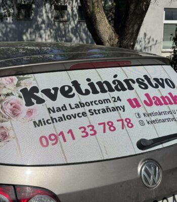 Polep zadného okna